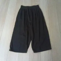 evam eva リネンサルエルパンツ