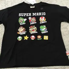 ライトオン　スーパーマリオ　半袖　Tシャツ 140 ブラック　黒のサムネイル