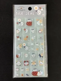 c*o様 ちいかわ タイルシール ブルー