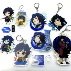 乱*花様 鬼滅の刃　冨岡義勇　アクリルキーホルダー　アクリルスタンド　まとめ