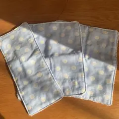 ハンドメイド タオル&Wガーゼハンカチ　3枚セット