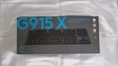 Logicool G915 X LIGHTSPEED TKL（ブラック）
