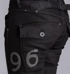 G-STAR RAW 96 ブラック デザインパンツ archive vkei - メルカリ
