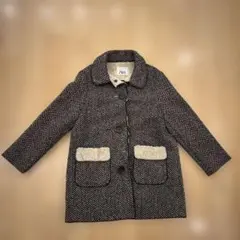 ZARA ウールブレンドコート　140