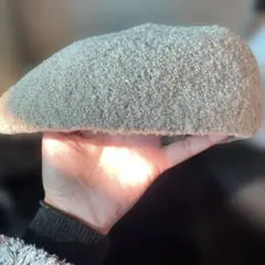 ベージュ ベレー帽美品58cm