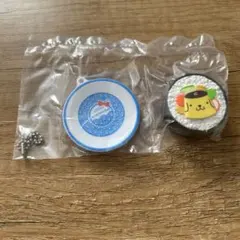 サンリオキャラクターズ　お寿司キーチェーン　ポムポムプリン