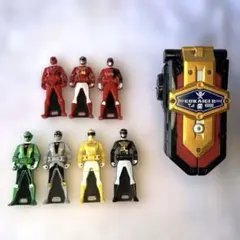 海賊戦隊ゴーカイジャー　変身携帯モバイレーツ　レンジャーキー7個　動作品