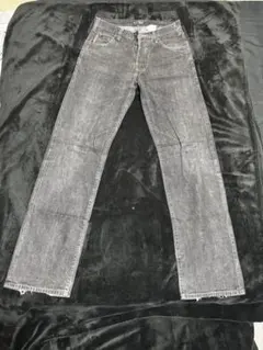 D190 美品 ARNAMI JEANS フェードデニム 黒 ストレッチ 細身 - メルカリ