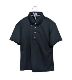 【新品】MIZUNO ポロシャツ ボタンダウンシャツ XS 黒のサムネイル