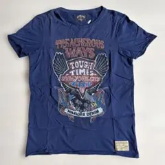 HILFIGER DENIM Tシャツ グラフィック ネイビー 美品のサムネイル