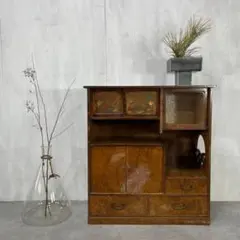 小箪笥　古道具　古物　oldjapan レトロ　水屋　家具　vintage 水屋箪笥 | 全ての商品 - 古家具古道具 そうすけ