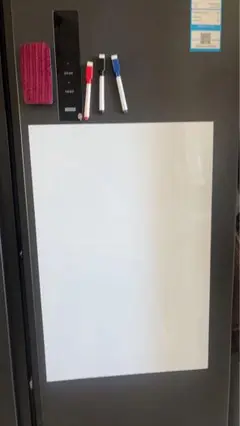 ホワイトボード　メモ 30cm x 40cm ホワイトシート マグネット対応