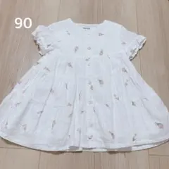 SLAP SLIP チューリップ柄 ワンピース 90cmのサムネイル