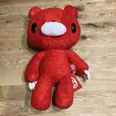 【タグ付】TAITO チャックスGP XL ぬいぐるみ　グルーミー　レッド　赤