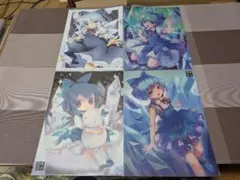 東方project　波天宮　チルノ　クリアファイルセット