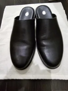 Tomo&Co nano universe別注LEATHER MULE黒25.0