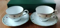 Noritake ティーカップセット　ガトゥープワール
