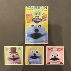 パペットスンスン　キラキラダイカットステッカー　おまけつき