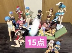 美少女フィギュア　まとめ売り15点　リゼロ　初音ミク　すーぱーそに子　バンドリのサムネイル