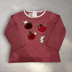 ファミリア 刺繍　女の子　長袖　 90