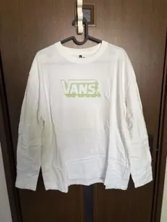 VANS ホワイト 長袖Tシャツ L