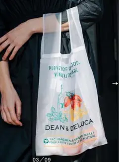 DEAN & DELUCA 　ブリジットタナカ　オーガンジーバッグ　FOOD
