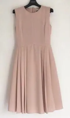 FOXEY NEW YORK フォクシー　プリーツ　ワンピース 38 洗える