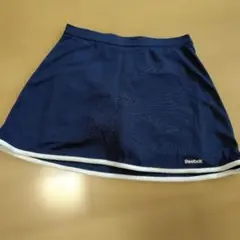 【美品】Reebok スカートパンツ　Sサイズ ネイビーのサムネイル