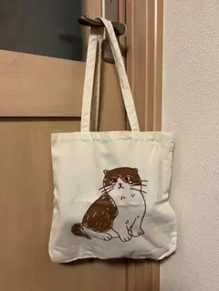 新品☆イラストねこトートバッグ☆