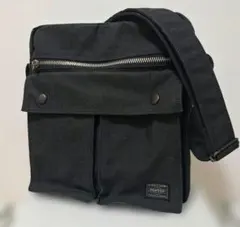 美品 PORTER スモーキー ショルダーバッグ　黒