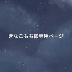 きなこもち様専用ページ