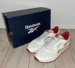28cm 新品 REEBOK クラシックレザー ベビースターラーメン 白 赤 黄
