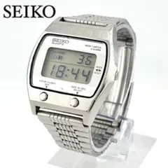 【美品　稼働品】セイコー　腕時計　デジタル　シルバー　A021-5000 Seiko A021-5000 Vinatge Digital Alarm Chrono Mens Watch | eBay