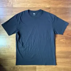 【XL】UNIQLO U クルーネックT/半袖 メンズ 黒 BLACK