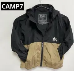 CAMP7フード付き ナイロン ジャケット 120