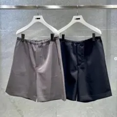 H BEAUTY&YOUTHウーステッド ヴェイカント ショートパンツ 黒 M - メルカリ