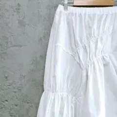 新品　チャオパニックティピー　ドロストギャザーコットンボイルボリュームスカート