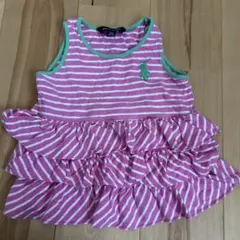 明日削除！Ralph Lauren フリル付きタンクトップ 24M