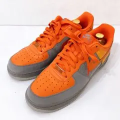 極美品✨限定品 エアフォース バークレー ローカットスニーカー グレー/オレンジ