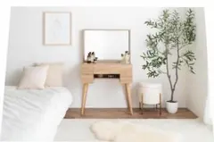 【美品】LIVING HOUSE 姿見ドレッサー 椅子付き 美品】LIVING HOUSE 姿見ドレッサー 椅子付き - メルカリ