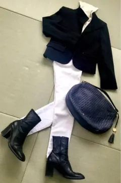 【美品】ショートジャケット　L　黒　ブラック　韓国ファッション　オーバーサイズ