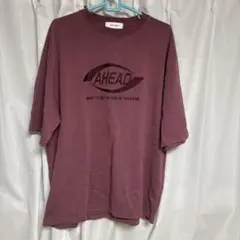 デザインロゴ刺繍オーバーサイズ半袖Tシャツ