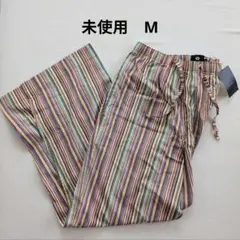 タグ付未使用 Paul Smith マルチストライプ ロングパンツ M