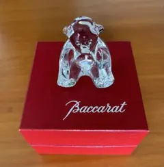 Baccarat バカラ 伊藤園 「お茶犬」 バカラクリスタル コラボ 箱付き