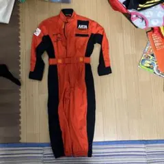 ARTA レーシングスーツ オレンジ/黒100センチキッズ