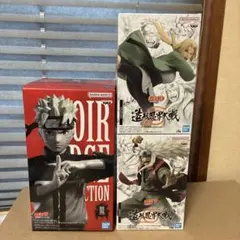 NARUTO フィギュア　ナルト　自来也　綱手　3種セット