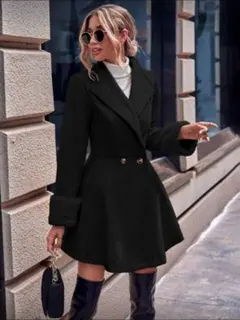 Pariaura ダブルボタン オーバーコート