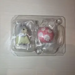 シルバニアくじ 赤ちゃんお花畑のおともだち　ハスキーの小さい赤ちゃん