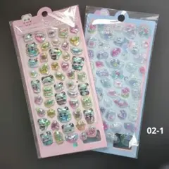 ボンボンドロップ風シール、3Dシール、ぷくぷくシール、キャラクターシール