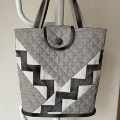 パッチワークのトートバック